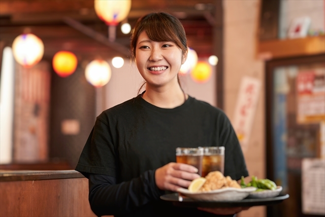 居酒屋バイトの写真