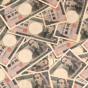 大量の一万円札